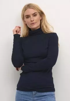 Футболка с длинным рукавом YOKO ROLLNECK Kaffe, полночь морского цвета