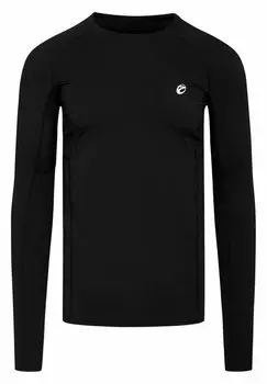 Футболка с длинным рукавом ZEBDIA, черная