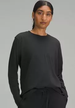 Футболка с длинными рукавами All Yours Long-Sleeve lululemon, черный