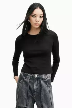 Футболка с длинными рукавами Allsaints Stevie All Saints, черный