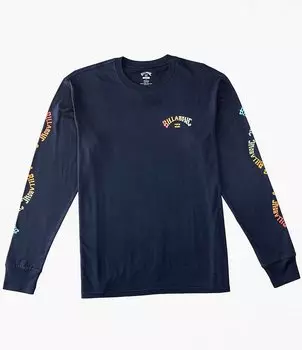 Футболка с длинными рукавами Billabong Snaking Arches, синий