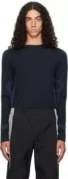 Футболка с длинными рукавами Black & Navy Riser _J.L - A.L_