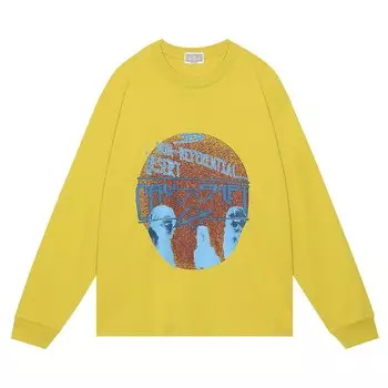 Футболка с длинными рукавами Cav Empt, цвет Желтый