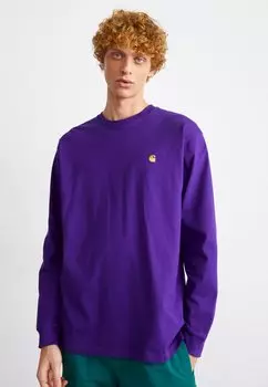 Футболка с длинными рукавами Chase Carhartt WIP, цвет tyrian