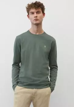 Футболка с длинными рукавами Crew Neck ,Icon Chest Print Marc O'Polo, цвет mangrove