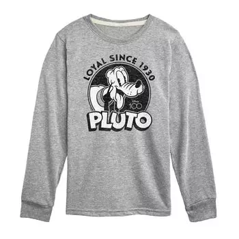 Футболка с длинными рукавами Disney 100 для мальчиков 8–20 Pluto Loyal Licensed Character