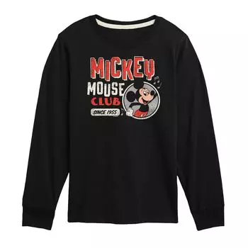 Футболка с длинными рукавами Disney's Mickey Mouse Club для мальчиков 8–20 лет Licensed Character