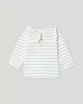 Футболка с длинными рукавами для девочки Baby El Corte Ingls, светло-зеленый