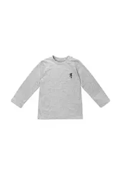 Футболка с длинными рукавами для фигурного катания Baby Sweets, серый