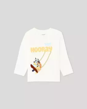 Футболка с длинными рукавами для мальчика Baby El Corte Ingls, цвет Blanco Roto