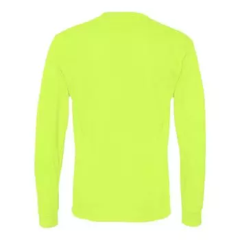 Футболка с длинными рукавами Dri-Power Performance JERZEES, белый