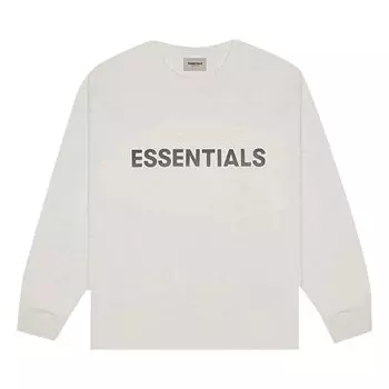 Футболка с длинными рукавами Fear of God Essentials, Овсянка
