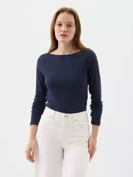 Футболка с длинными рукавами Gap, синий