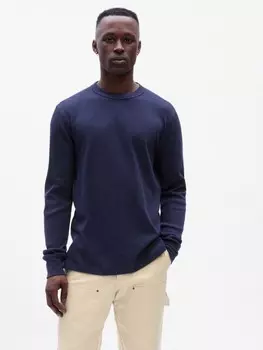 Футболка с длинными рукавами Gap, синий