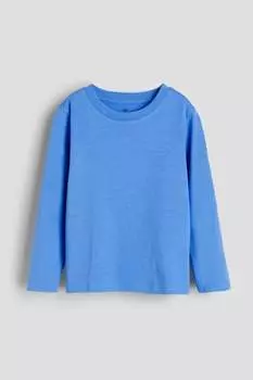 Футболка с длинными рукавами H&M, синий