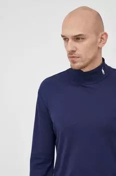 Футболка с длинными рукавами, хлопок 710849518002 Polo Ralph Lauren, темно-синий
