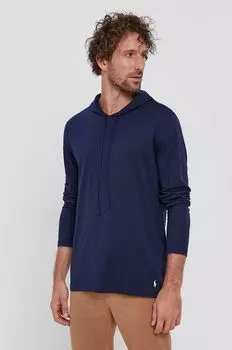Футболка с длинными рукавами, хлопок 714844760001 Polo Ralph Lauren, темно-синий