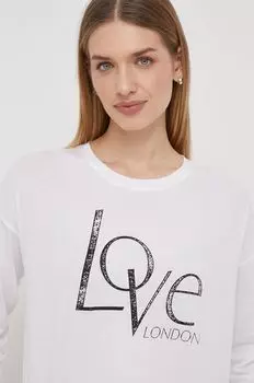 Футболка с длинными рукавами хлопок HARLEN Pepe Jeans, белый