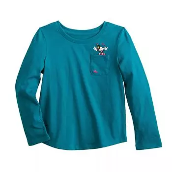 Футболка с длинными рукавами и карманами для девочек Disney's Minnie Mouse от Jumping Beans Disney/Jumping Beans