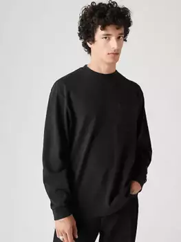 Футболка с длинными рукавами и карманами Levi's, черный