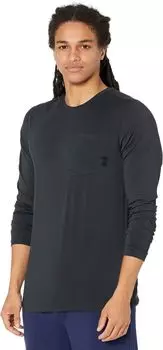 Футболка с длинными рукавами и карманами «Лунатик» SAXX UNDERWEAR, черный