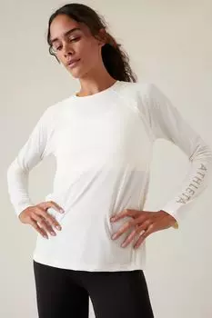 Футболка с длинными рукавами и круглым вырезом Athleta
