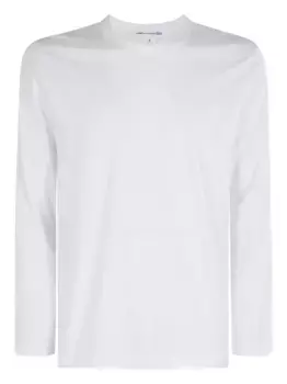 Футболка с длинными рукавами и логотипом Comme Des Garons Shirt, белый