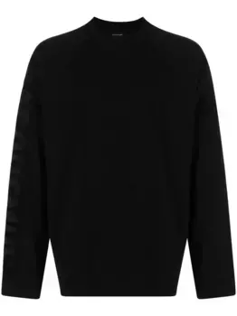 Футболка с длинными рукавами и логотипом JACQUEMUS, черный