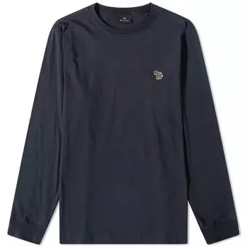 Футболка с длинными рукавами и логотипом Paul Smith в виде зебры