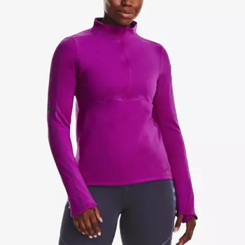 Футболка с длинными рукавами и молнией 1/2 ua train cw Under Armour, серый