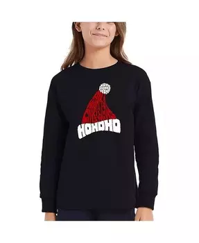 Футболка с длинными рукавами и надписью «Девочки: все, что я хочу на Рождество — это ты» La Pop Art, фиолетовый