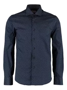 Футболка с длинными рукавами и принтом THE (Alphabet), синий