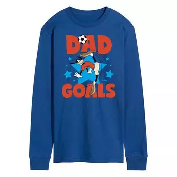 Футболка с длинными рукавами и рисунком Disney's Goofy Dad Goals Licensed Character