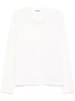 Футболка с длинными рукавами JIL SANDER, белый