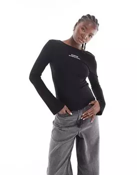 Футболка с длинными рукавами Kaylee черного цвета Barbour International