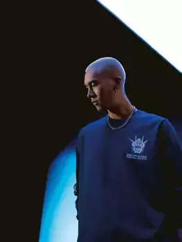 Футболка с длинными рукавами Levi's x Gundam Seed, синий