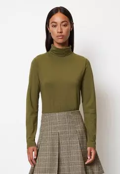 Футболка с длинными рукавами Long Sleeve Turtle Neck Marc O'Polo, цвет forest floor