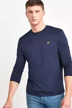 Футболка с длинными рукавами Lyle & Scott, синий
