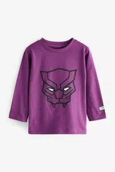 Футболка с длинными рукавами Marvel Black Panther Next, фиолетовый