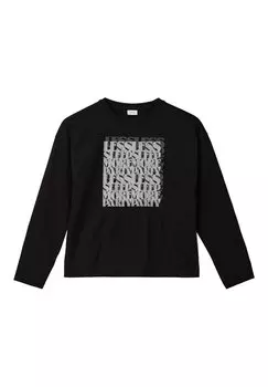 Футболка с длинными рукавами Mit-Layering s.Oliver, цвет schwarz