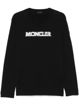 Футболка с длинными рукавами MONCLER, черный