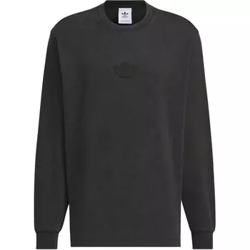 Футболка с длинными рукавами мужская черная Adidas Originals, черный