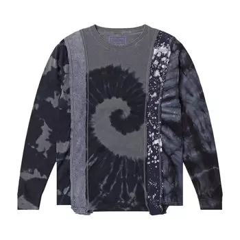 Футболка с длинными рукавами Needles 5 Cuts, Черный/Белый/Многоцветный