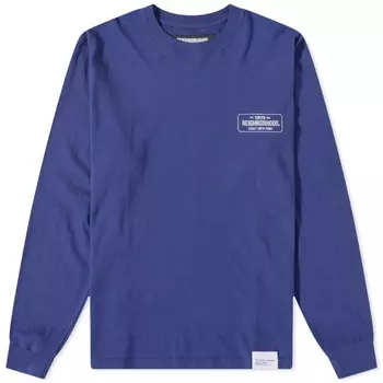 Футболка с длинными рукавами Neighborhood с изображением серного крашения