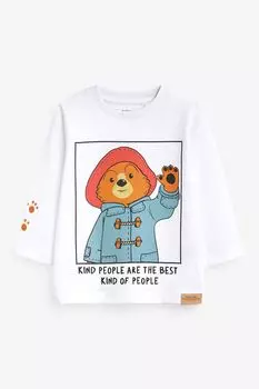 Футболка с длинными рукавами Next, белый