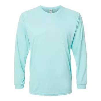 Футболка с длинными рукавами Paragon Long Islander Performance, цвет Aqua Blue