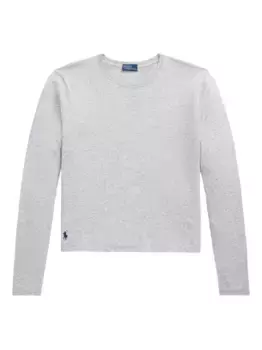 Футболка с длинными рукавами POLO RALPH LAUREN, серый