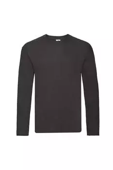 Футболка с длинными рукавами R Fruit of the Loom, черный