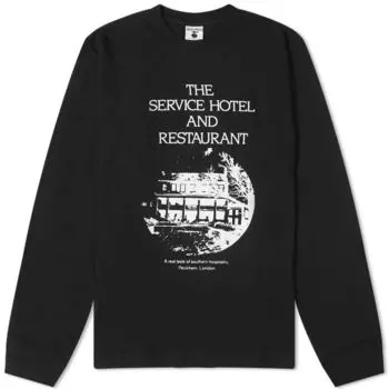 Футболка с длинными рукавами Service Works Service Hotel, черный