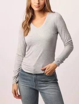 Футболка с длинными рукавами Sophie в цвете Heather Grey Another Love